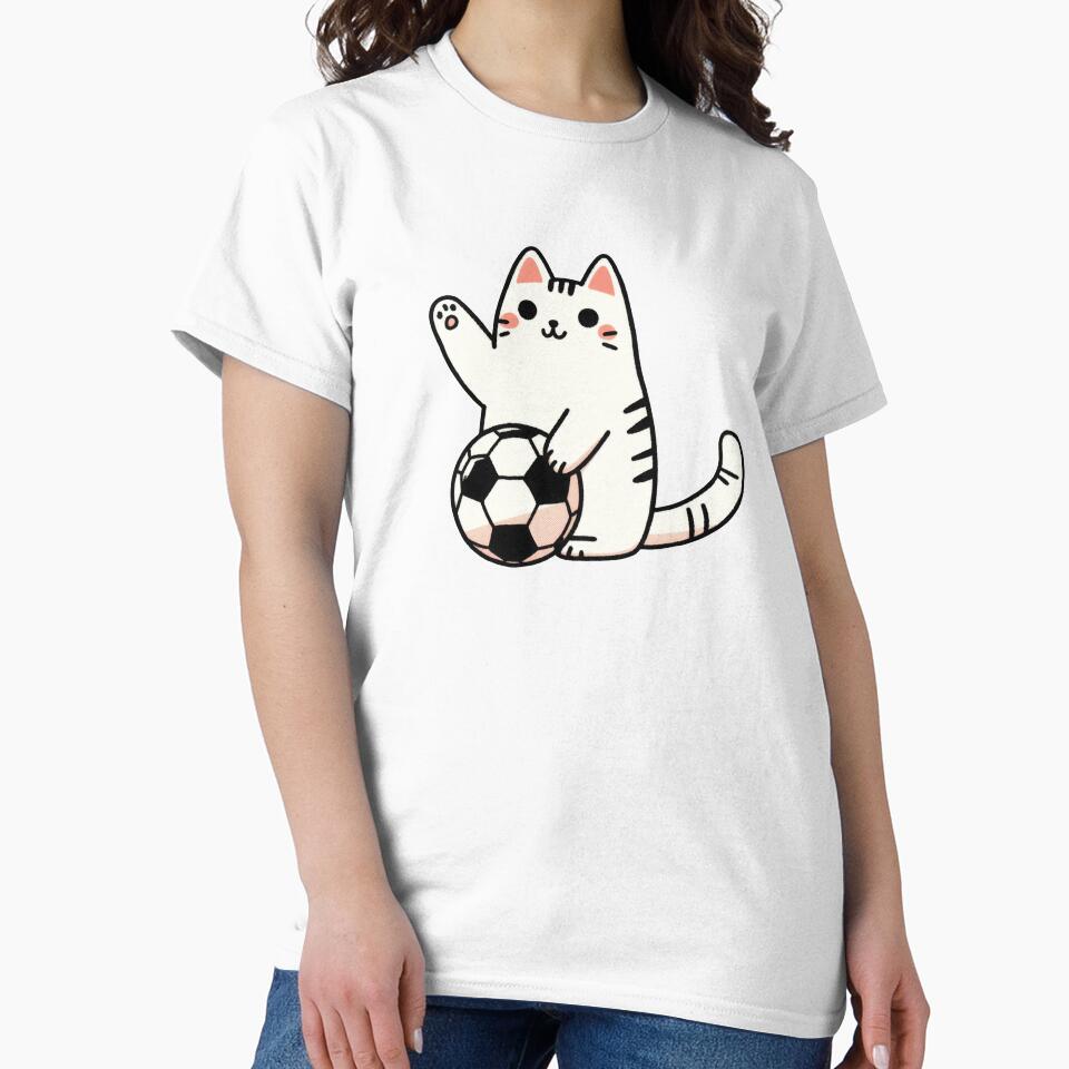 Cat Soccer Love Soccer by VerveVerseBoo