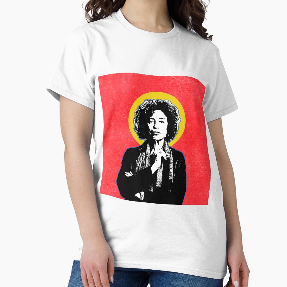 Angela Davis pop art by Ilustra Club