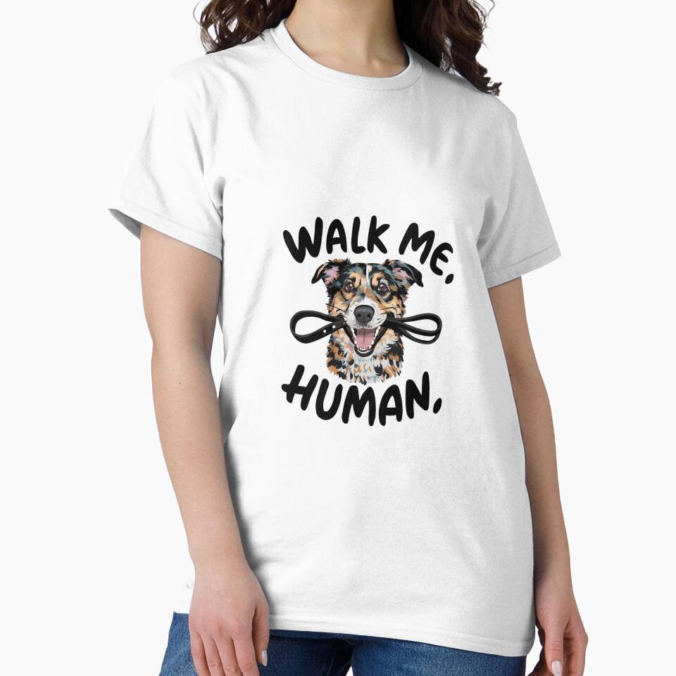 Walk Me Human Dog Lover by ArtByYunus