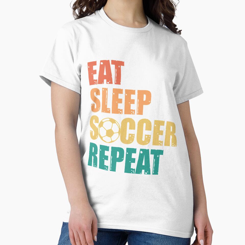 Eat Sleep Soccer Repeat by DynastyArt