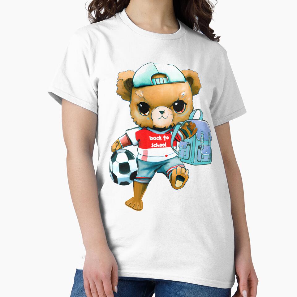 football bear back to school by Astralia
