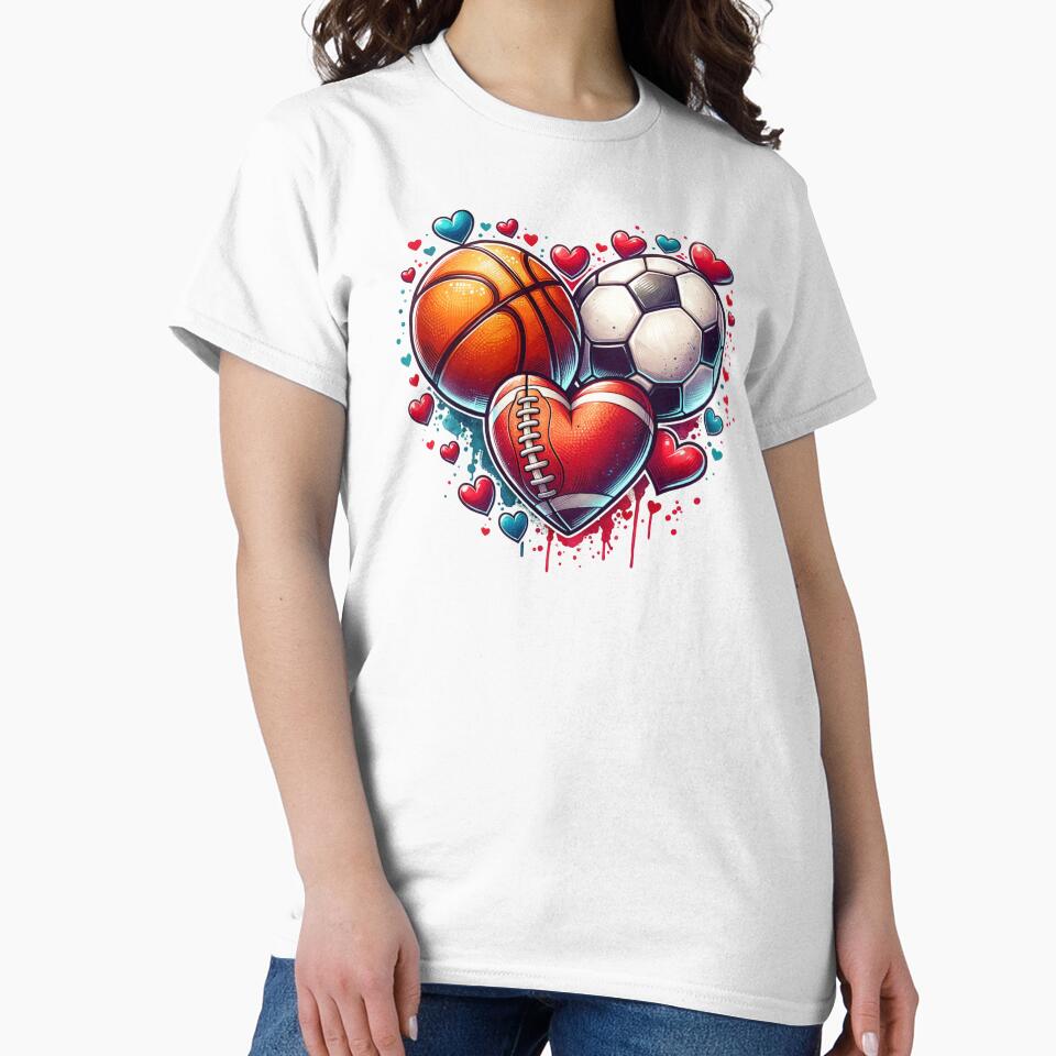 Valentines Day Sports Design by STTdezign