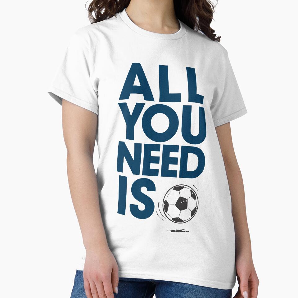 "All You Need Is Soccer Life: Football Fanatic Gift for Sports Enthusiasts" by artworkathome
