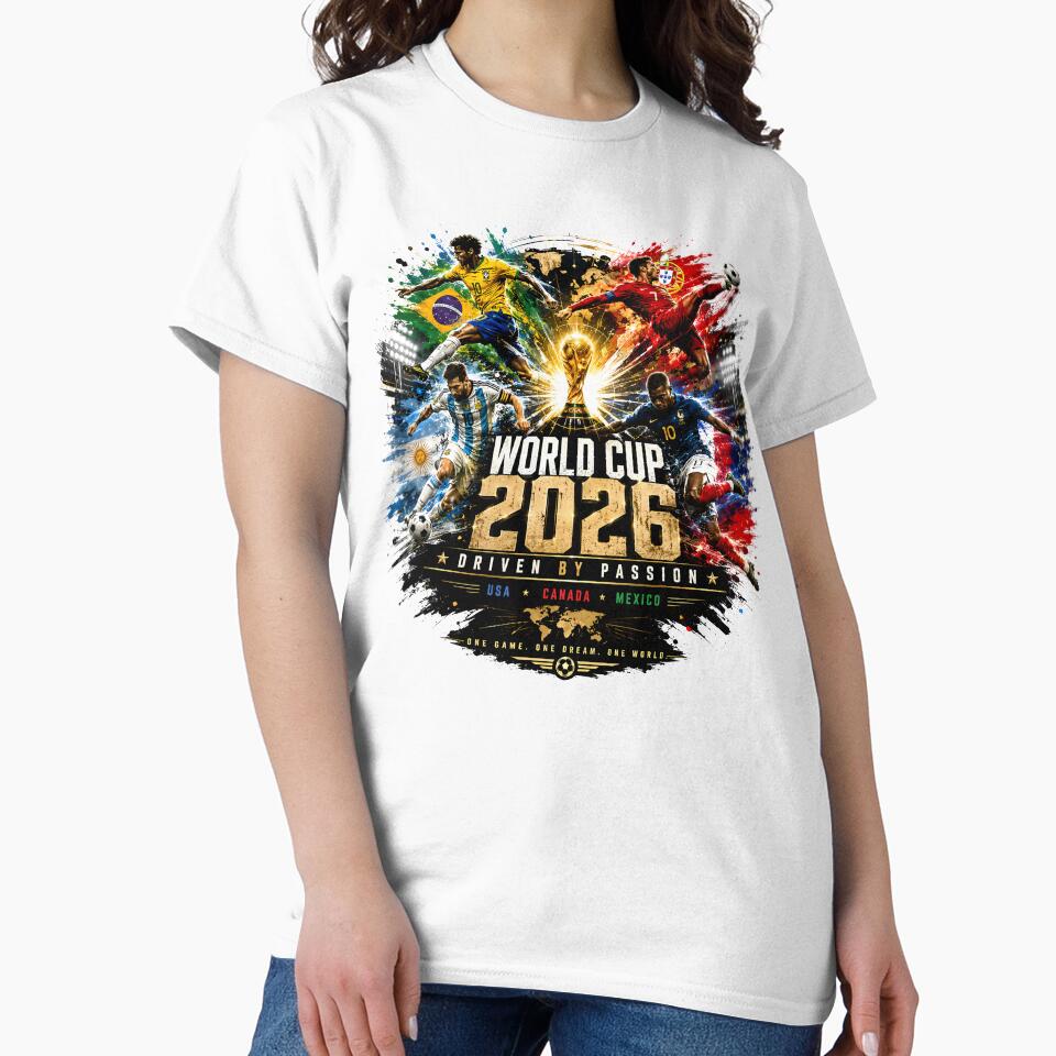 WORLD CUP 2026, Vintage Driven By Passion Aesthetic by OROSTATE