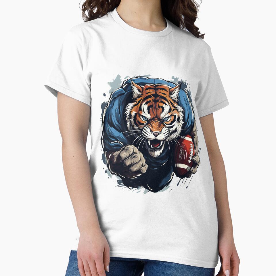 tiger soccer player by javierparra