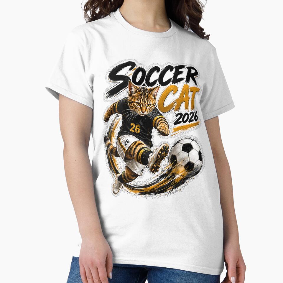 Soccer Cat 2026 Action Kick by yasmh