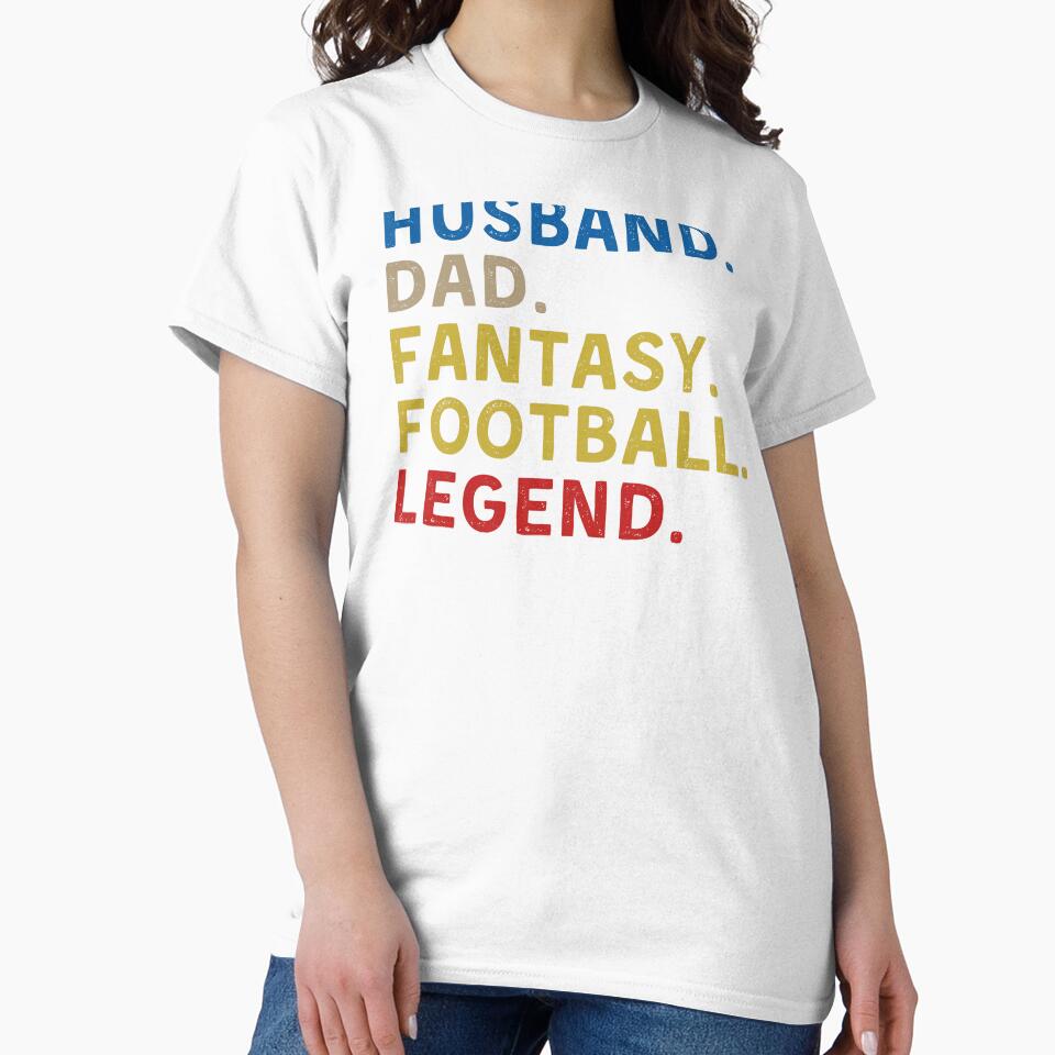 Fantasy Football Husband Legend Gifts by GabrieSketcham