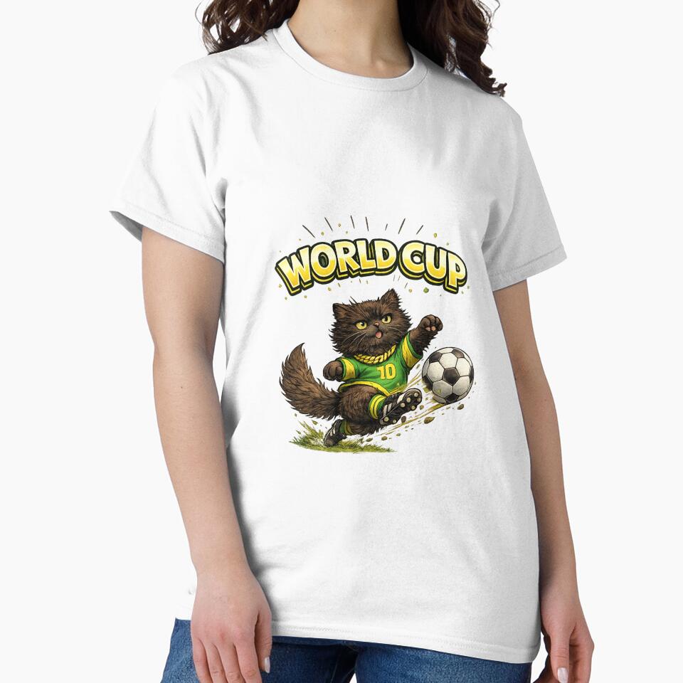 World Cup Floof Soccer Cat by lumar23