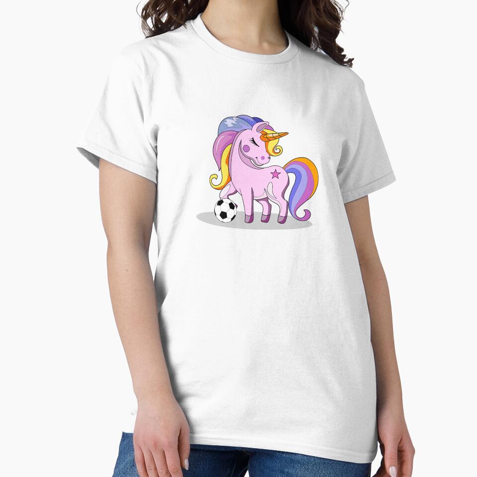 Unicorn Themed Soccer Girl Gifts For Soccer Mom by Mc-R