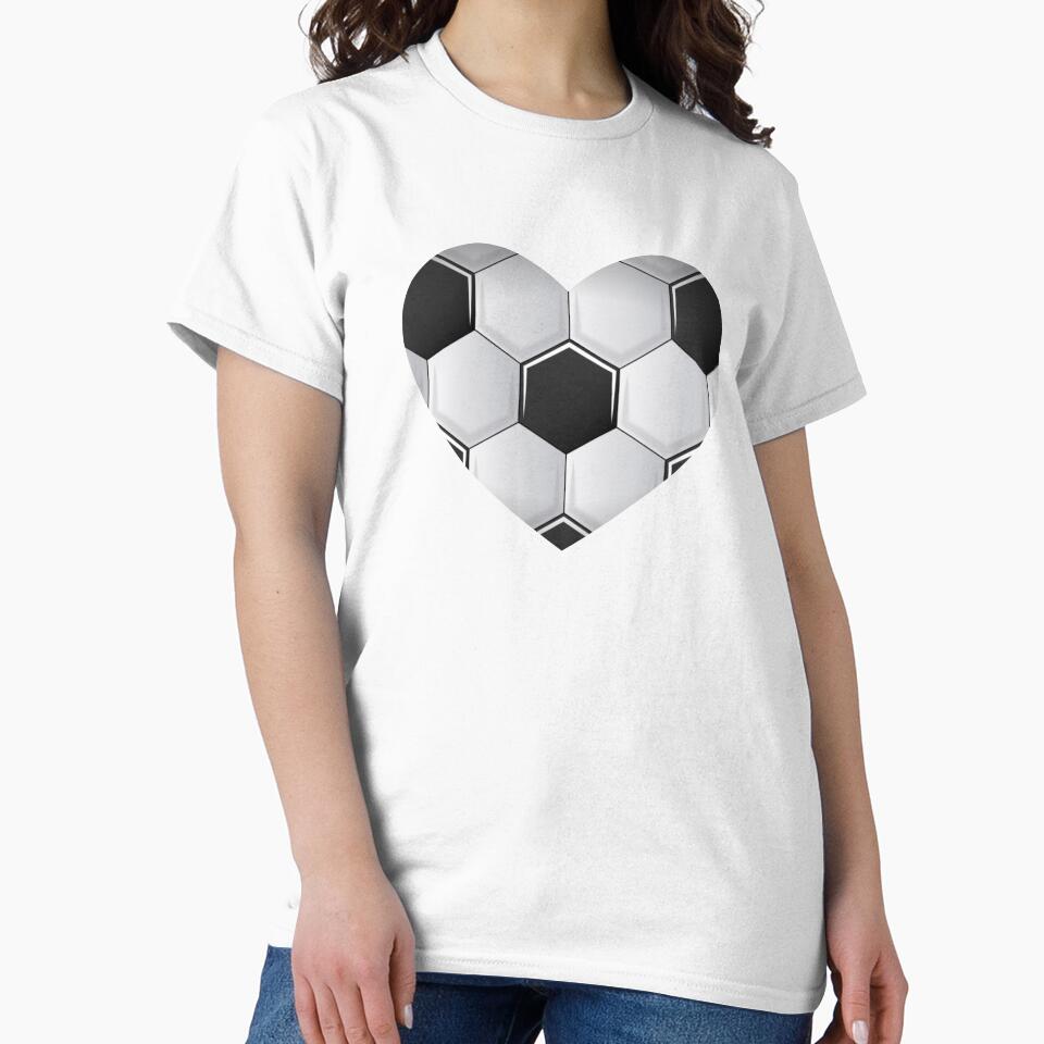 love soccer heart sports football athletic by Gossip Rag