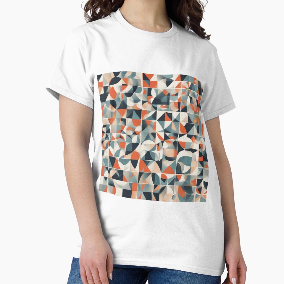 Playful Geometric Shapes Art by Giorgino-Gio