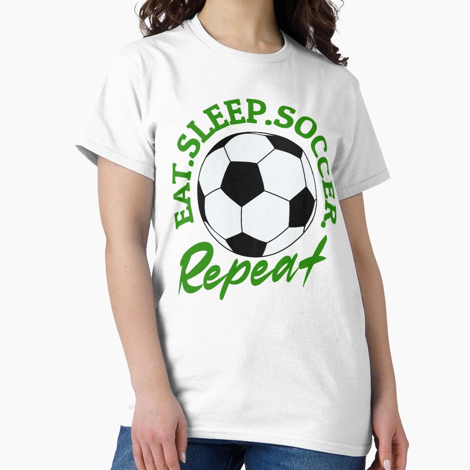 Eat Sleep Soccer Repeat by ZeptepiTrends