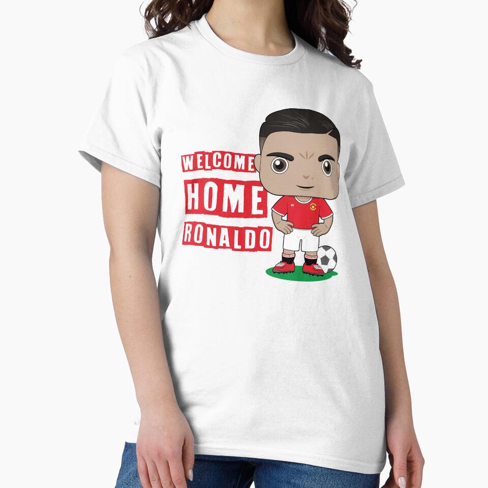 Welcome home Ronaldo football soccer design by essjaydesigns