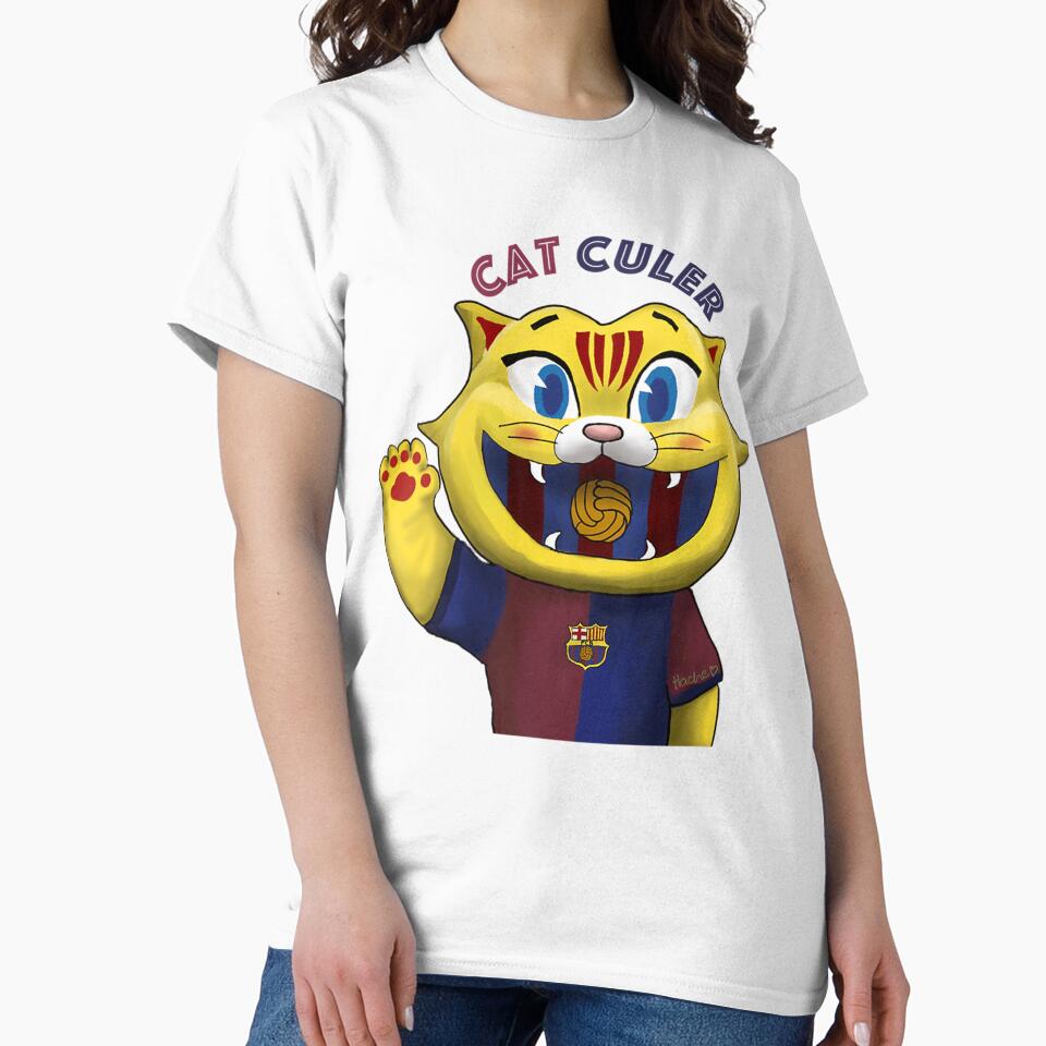 Cat Culer Fcb Mascot With Font by FarisLejla