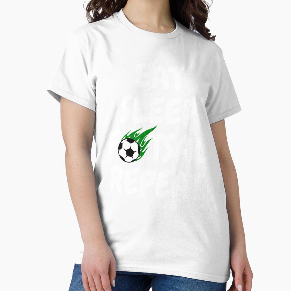 Eat Sleep Futsal Repeat - Futsal Sayings - I love Futsal by Harmonystore