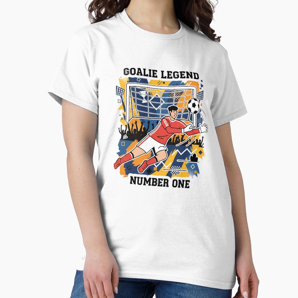 Goalie Legend Number One Soccer Goalkeeper Legend by ArtdesignsA
