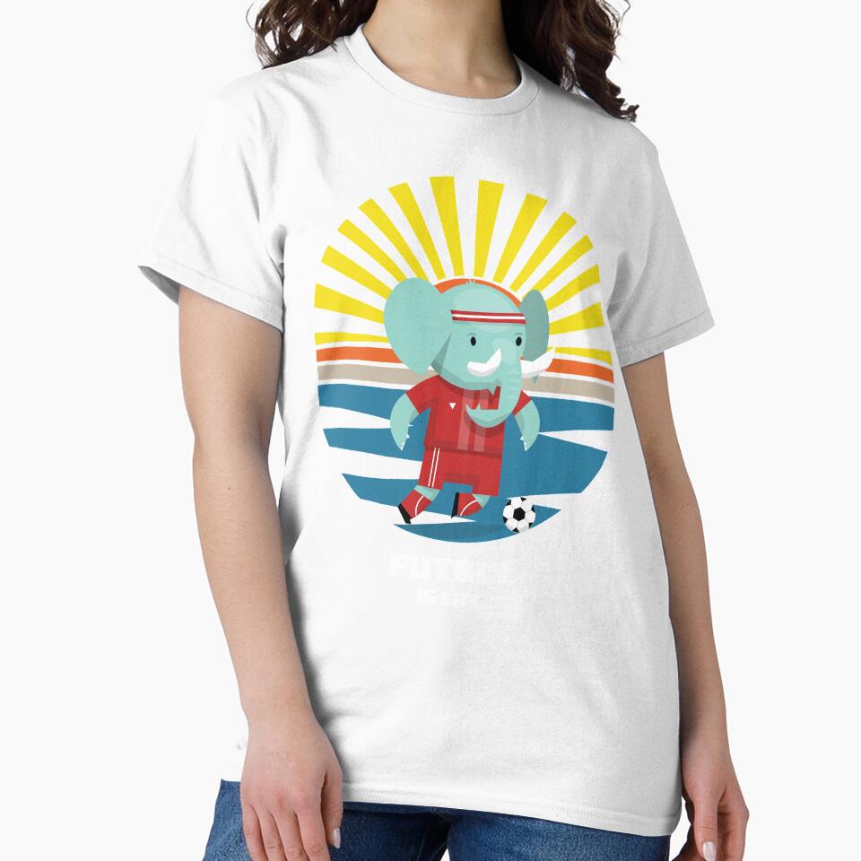 Futbol Is Life Elephant Soccer Super Star by TheWildFlix