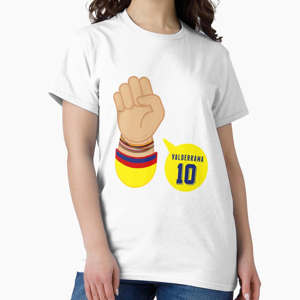 FOOTBALL Carlos Valderrama by LuksTEESred