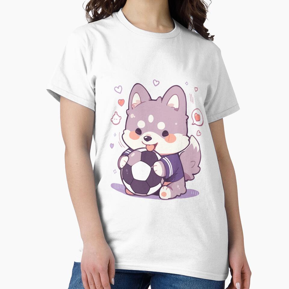 cute soccer dog by MarcGugDesigns