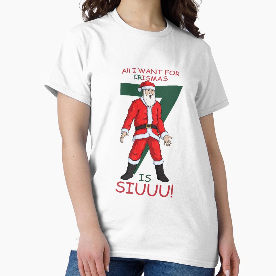 All I want for Christmas is Siuuuu by Jokel-art