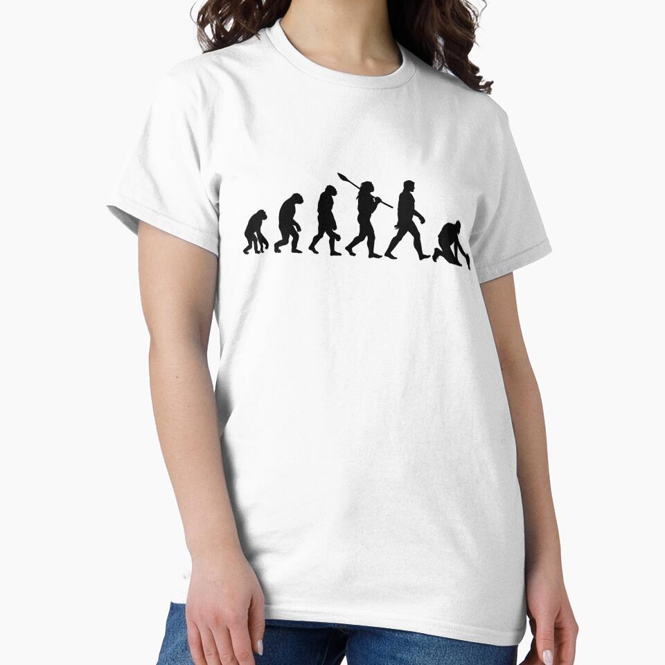 Rugby Player Kicker Funny Human Evolution of Man by fomodesigns
