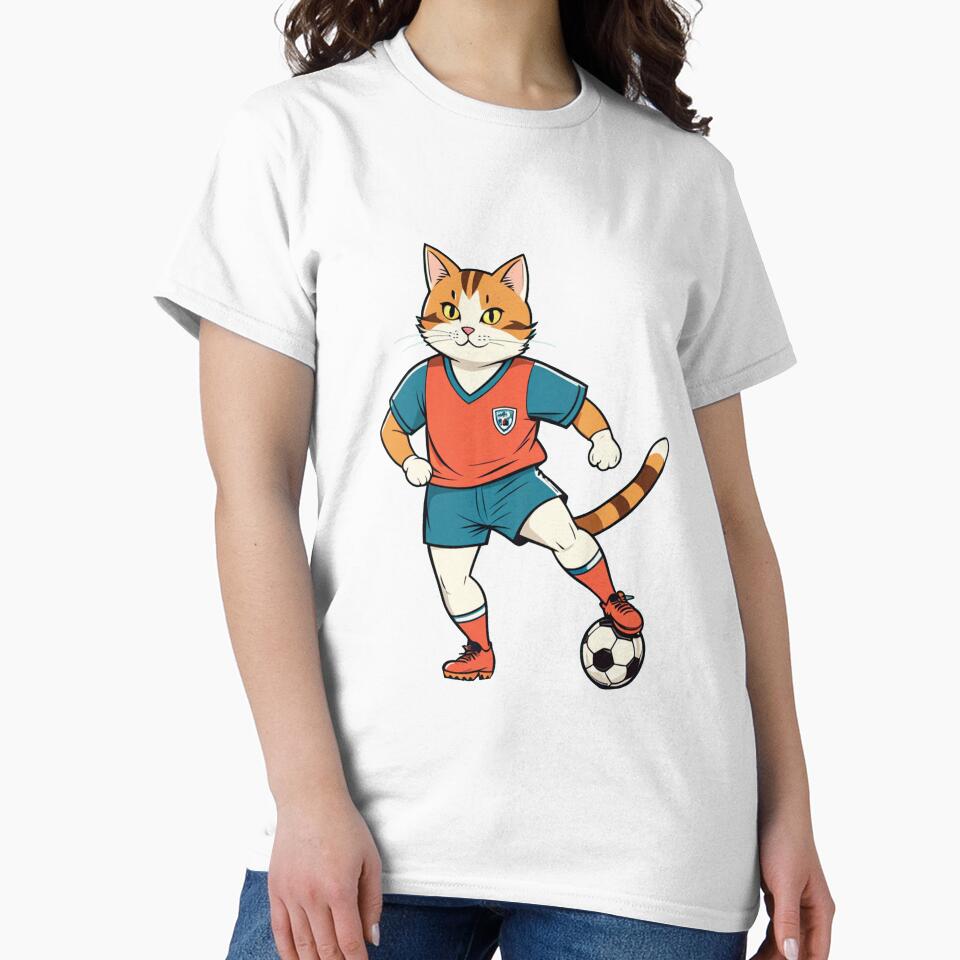 Cat Play Soccer by Atlantico54