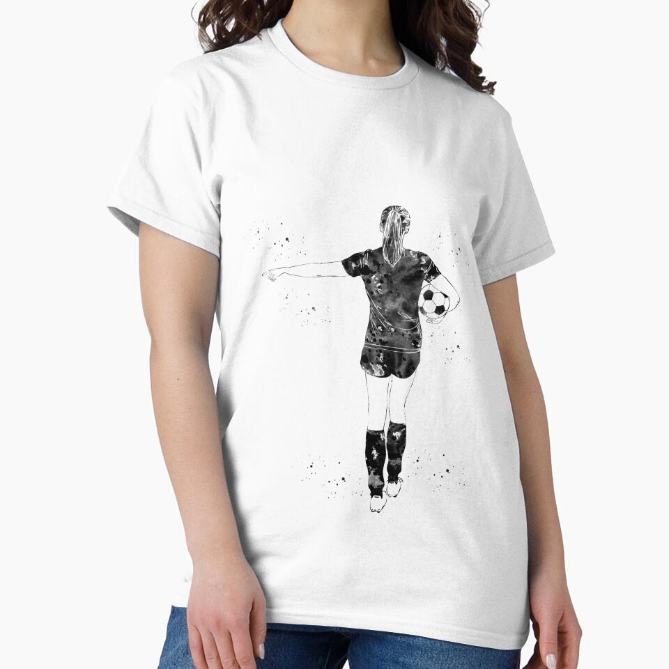 Soccer Player Girl by Liededrom.