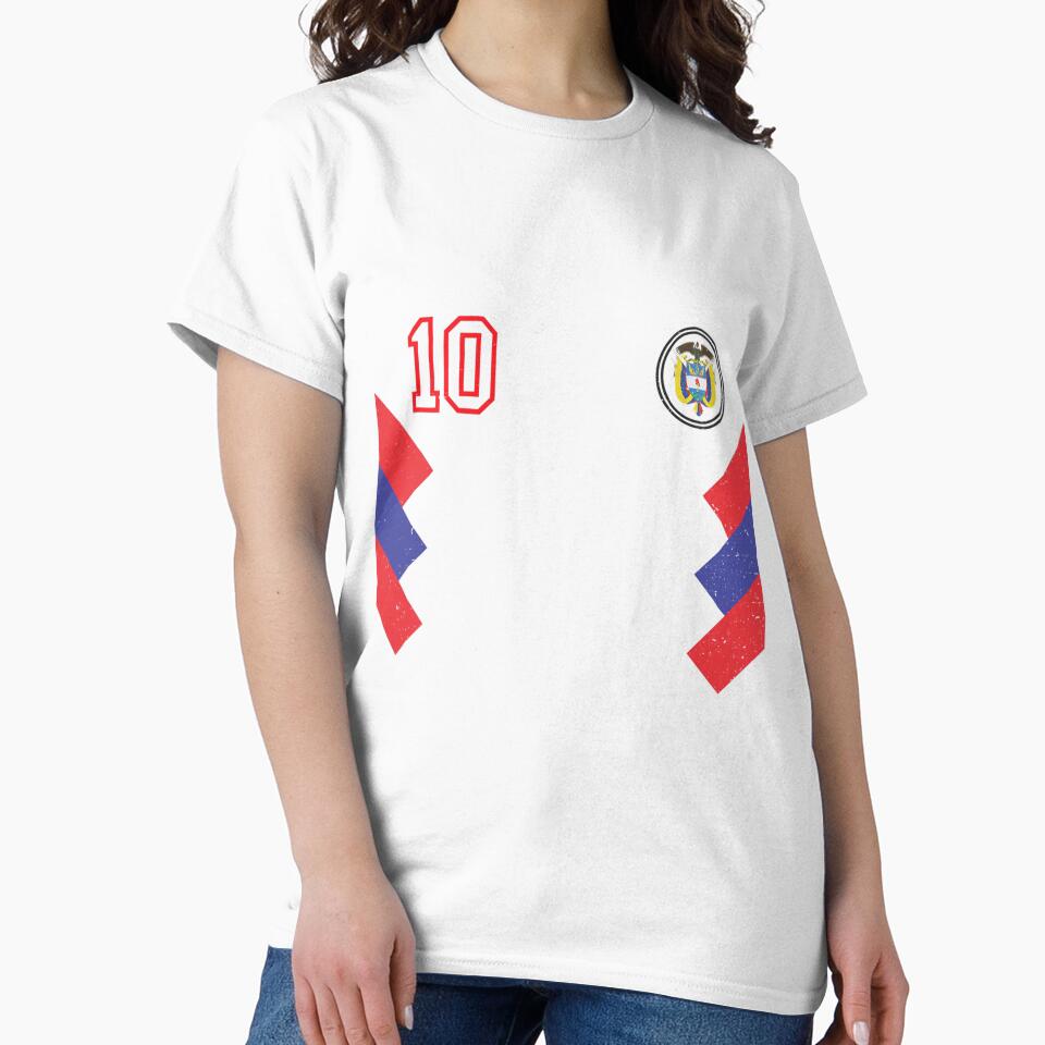 Retro Colombia Soccer Jersey Futbol 1990 2018 by unusedbandwidth