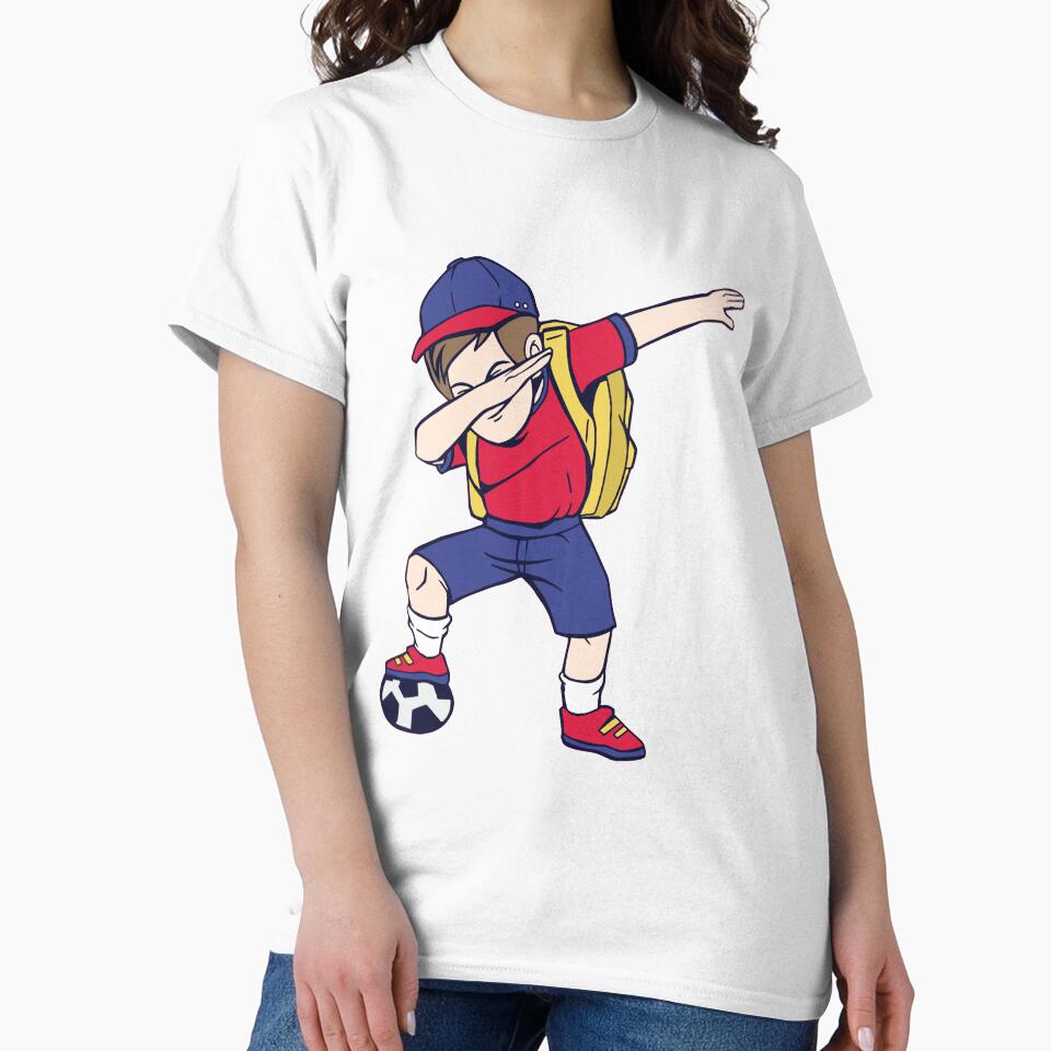 soccer kid dabbing by pirminio