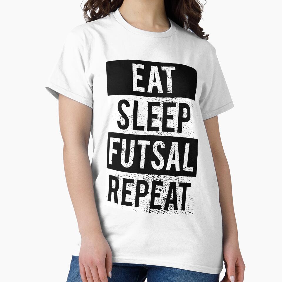 Eat Sleep Futsal Repeat,Futsalmania by FNStuff