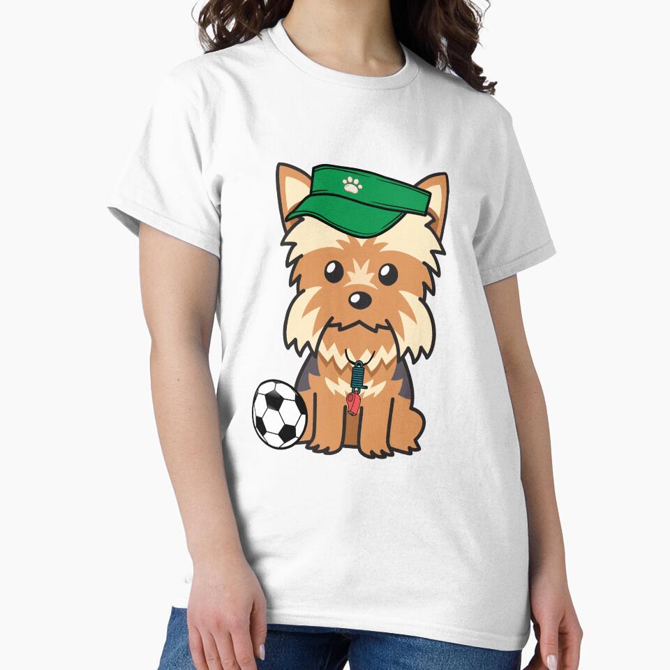 Soccer Player Yorkshire Terrier by Pet Station