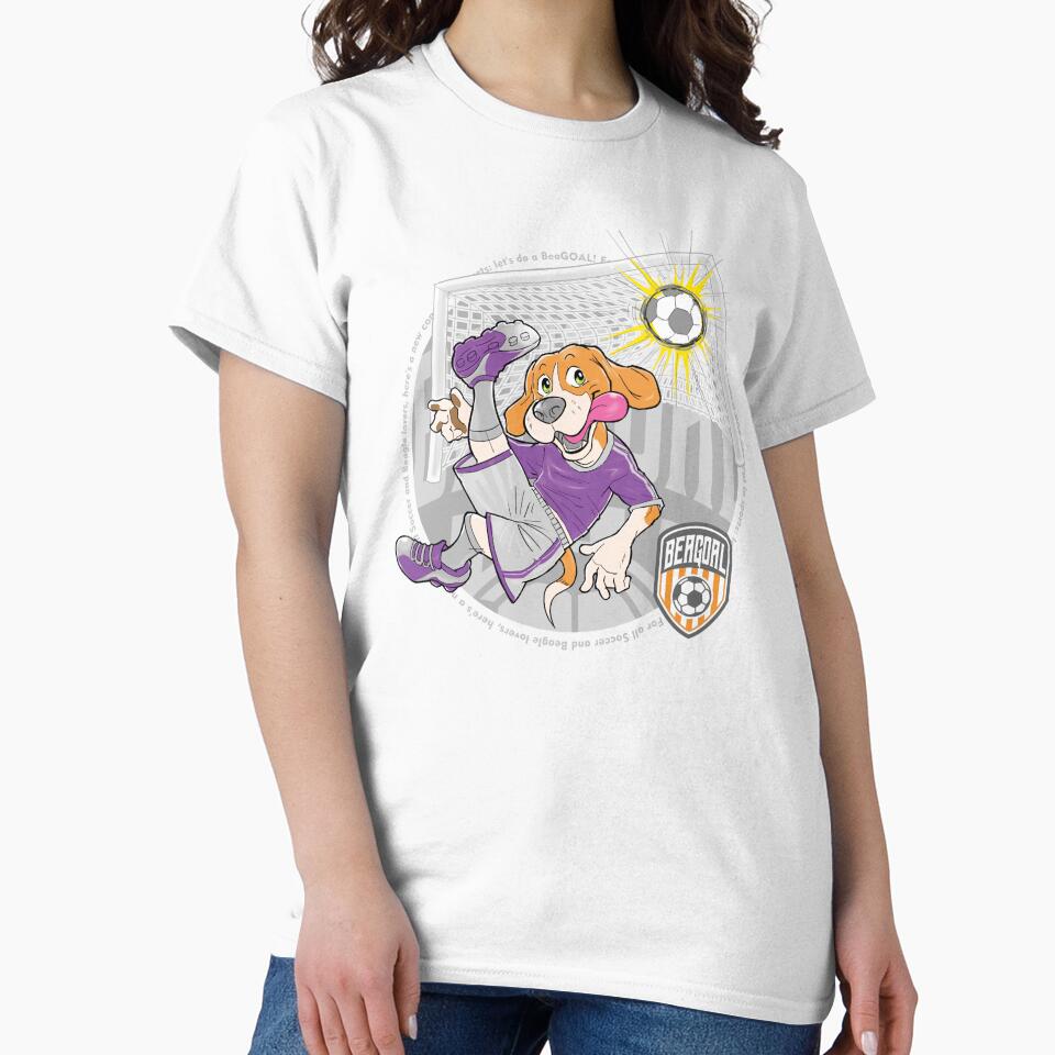 Soccer Beagle Dog Player by DesignLacco