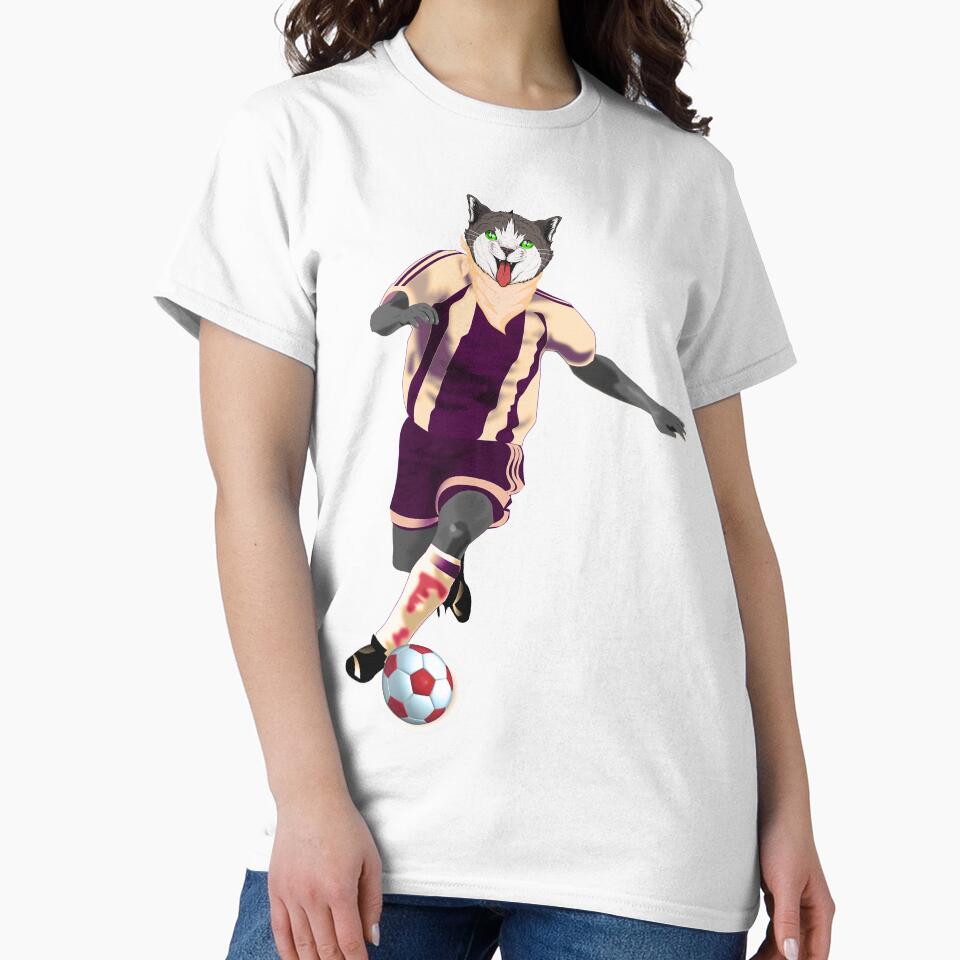 Cat footballer by Astralia