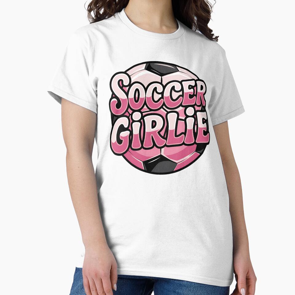 Soccer Girlie! Pink Soccer Ball by PMCreative