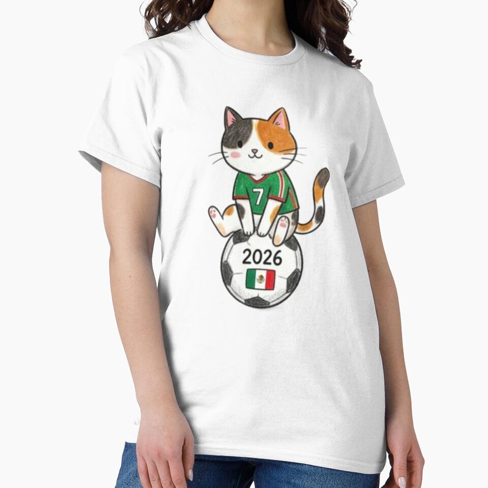 Mexico Soccer Cat #7 - 2026  Spirit by TaiwanMemory