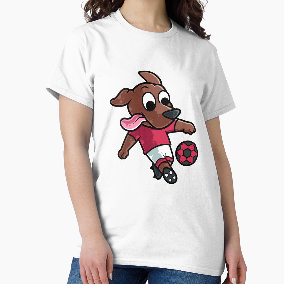 Dog Football Game Day Funny Team Sports Soccer graphic by theodoros20
