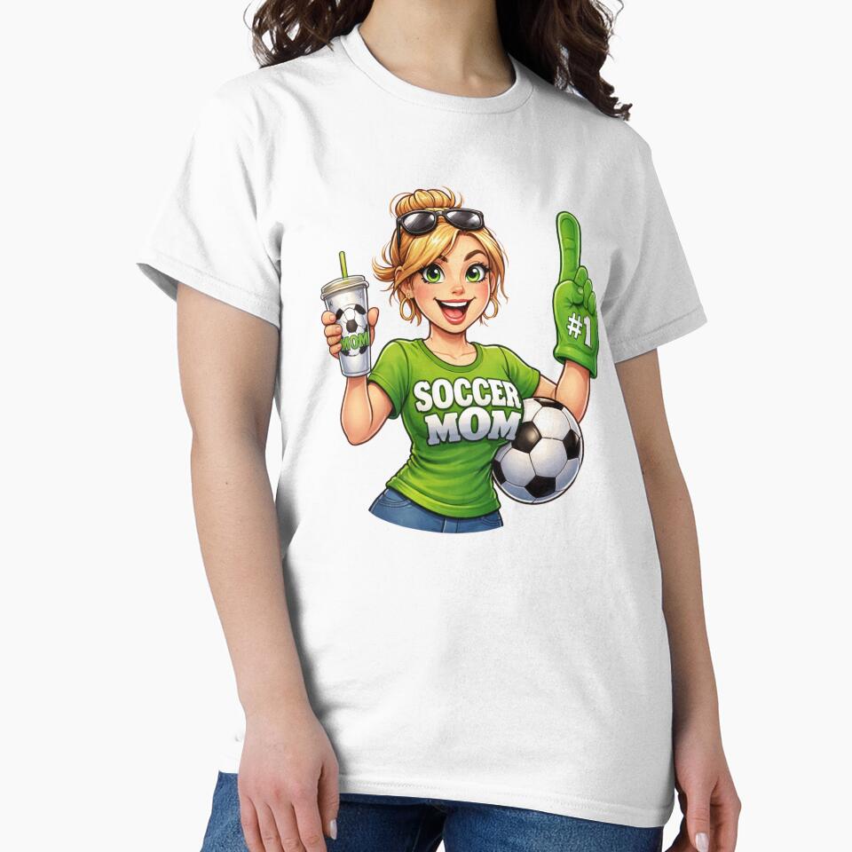 Soccer Mom - Sports by Myra365Art