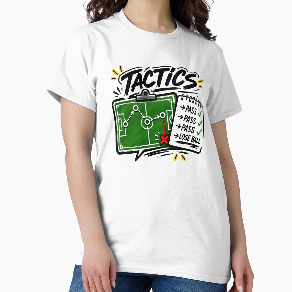 Soccer Tactics Coach Funny Football by MonkiFlipp
