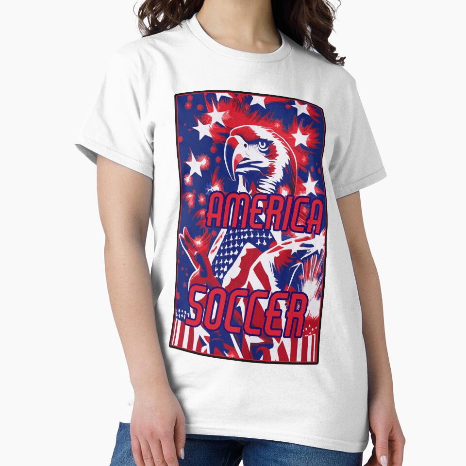 America Soccer T shirt by Soccer-Stuff