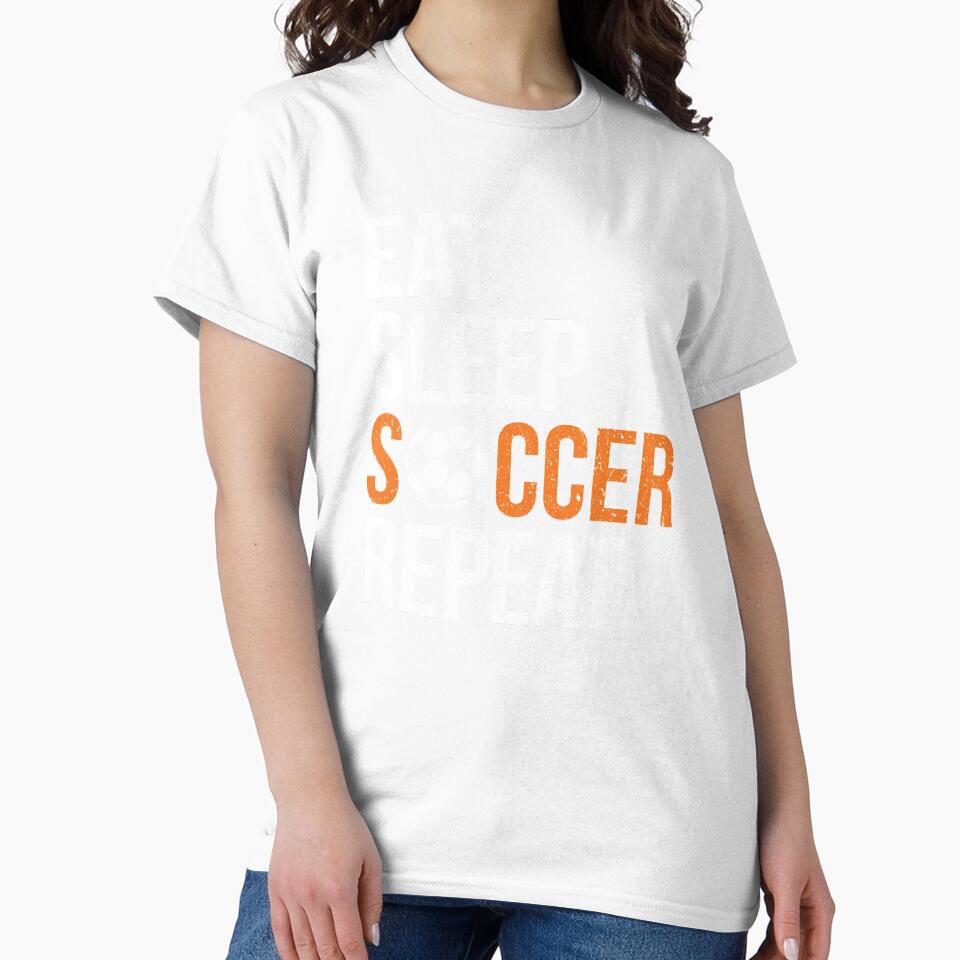 Eat Sleep Soccer Repeat Vintage by EstelleStar
