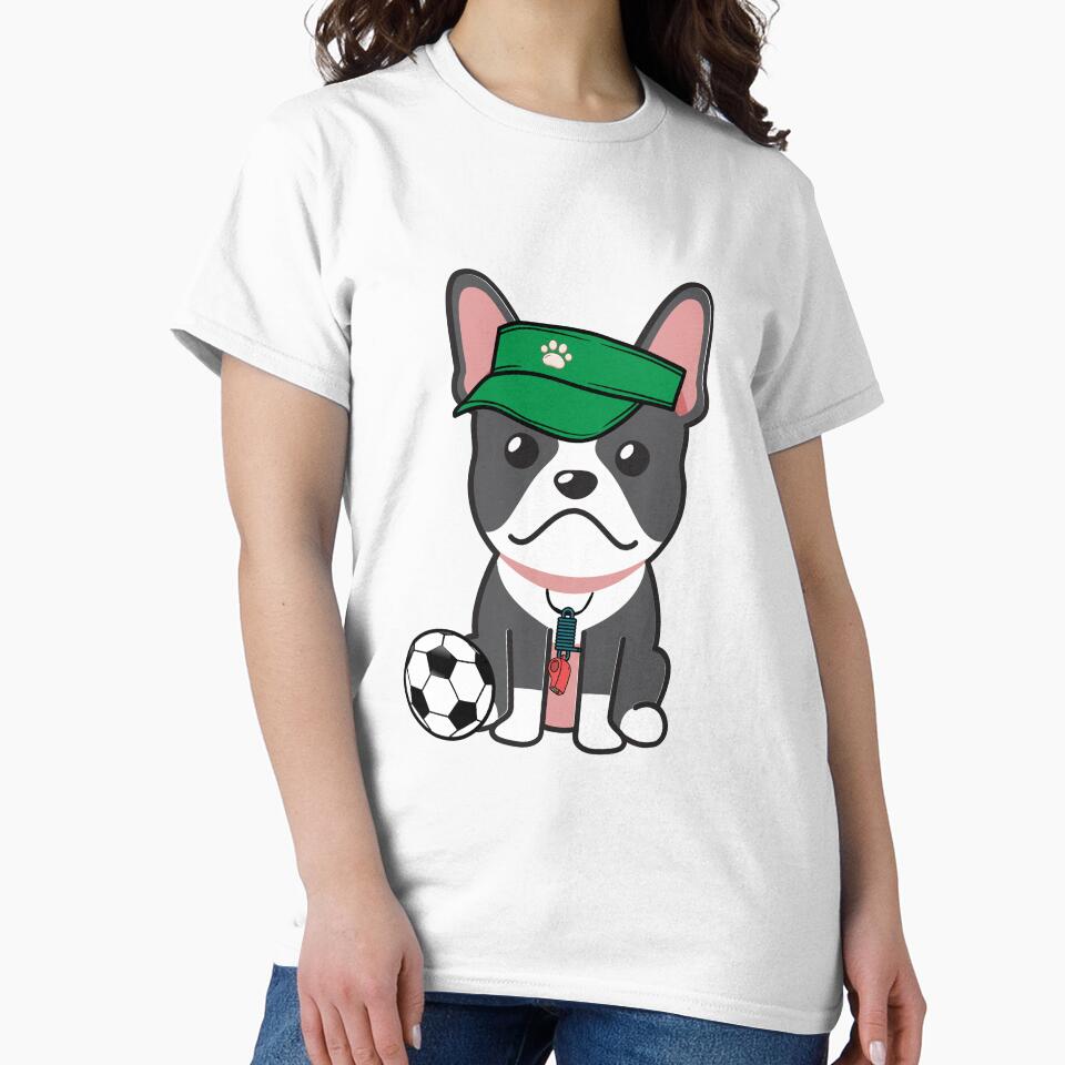 Soccer Player French Bulldog by Pet Station