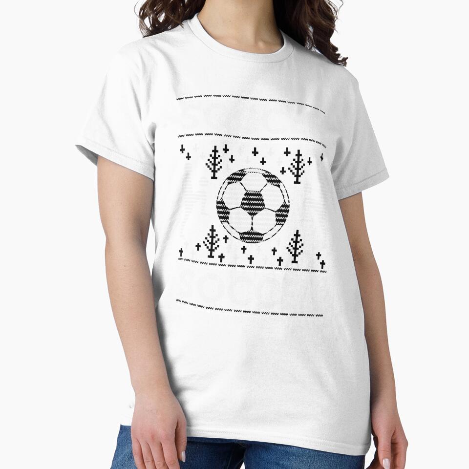 Ugly Christmas product Soccer For A Kid Even Boy or Man print by AYDreamers