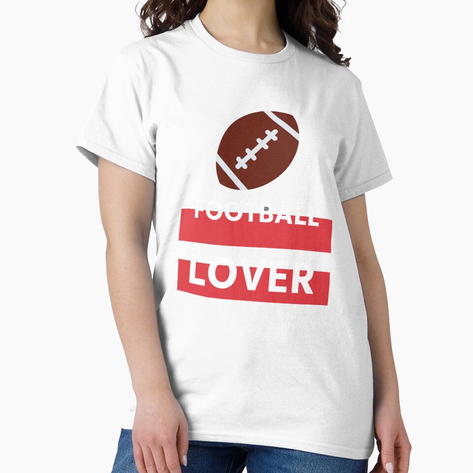 American football lover simple white by oxoxoxo