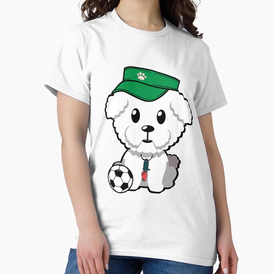 Soccer Player Furry Dog by Pet Station