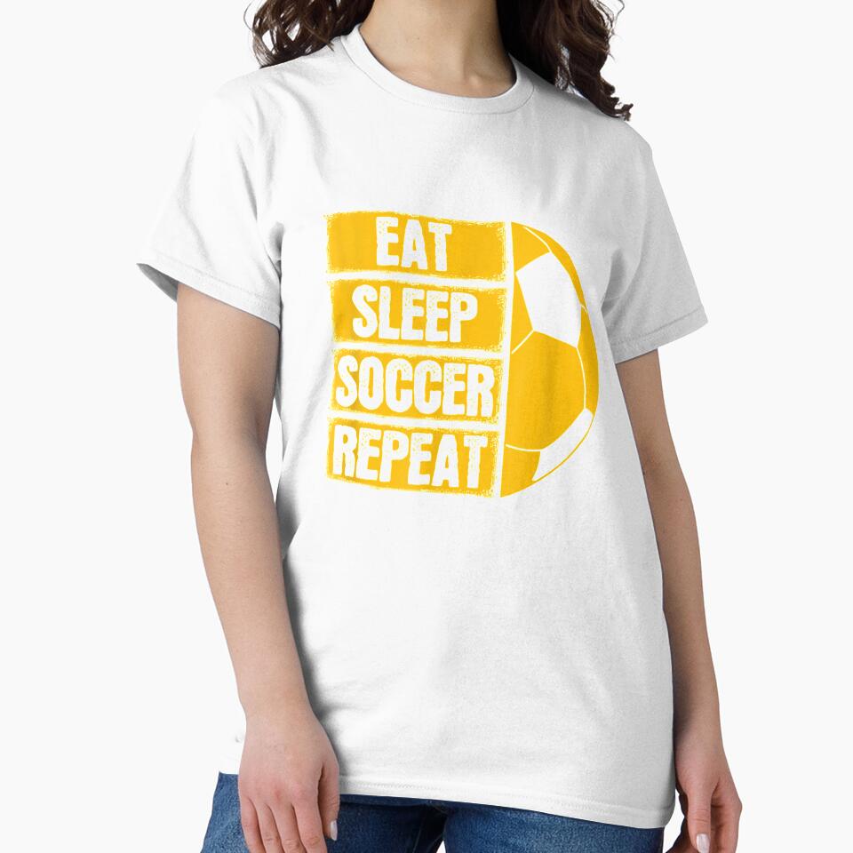 Eat Sleep Soccer Repeat Soccer Lover by charissamo77