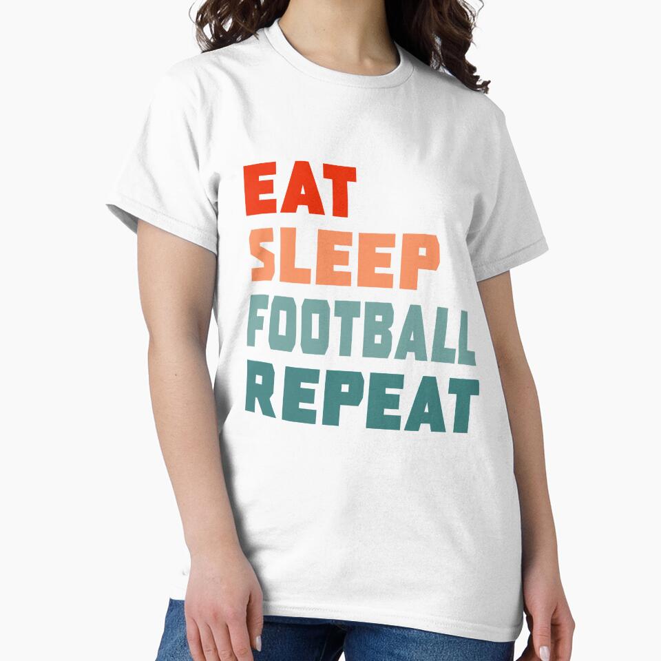 Eat Sleep Football Repeat by PGPshop