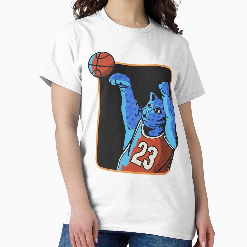 Basketball The Cat by Translucia