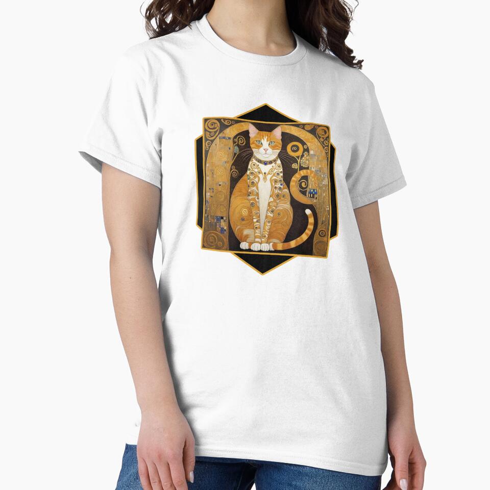Gustav Klimt Cat by Wilcox PhotoArt
