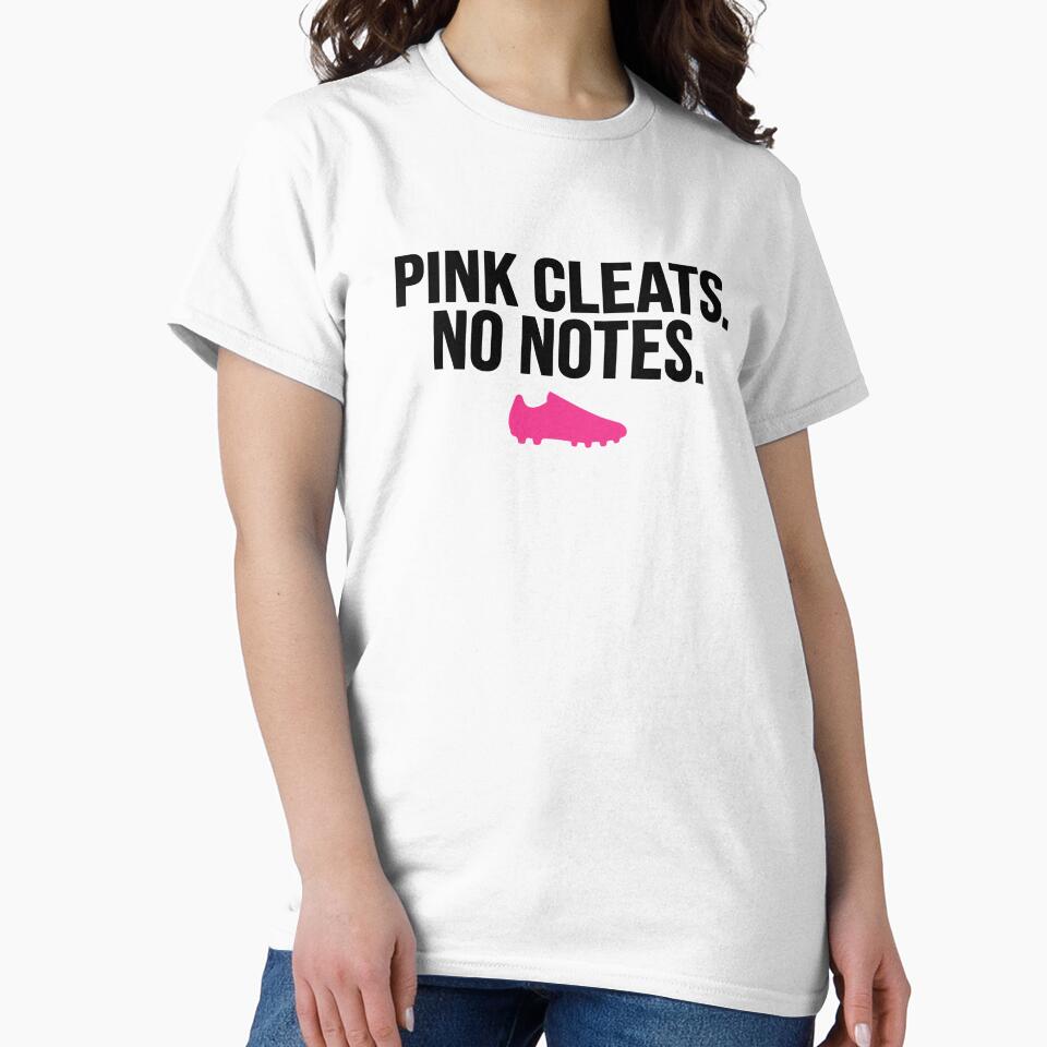 Pink Cleats No Notes Funny Girl Soccer by Lulustarfox