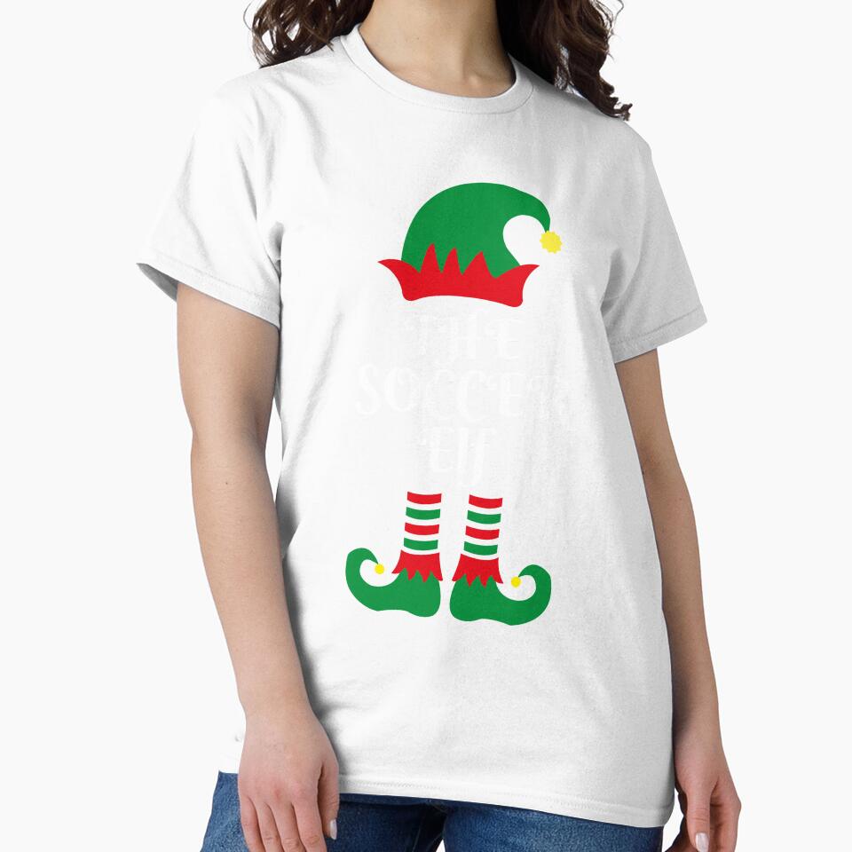 The Soccer Elf, Santa's Helper, Christmas Family Matching Pyjama by Cheffsspecials
